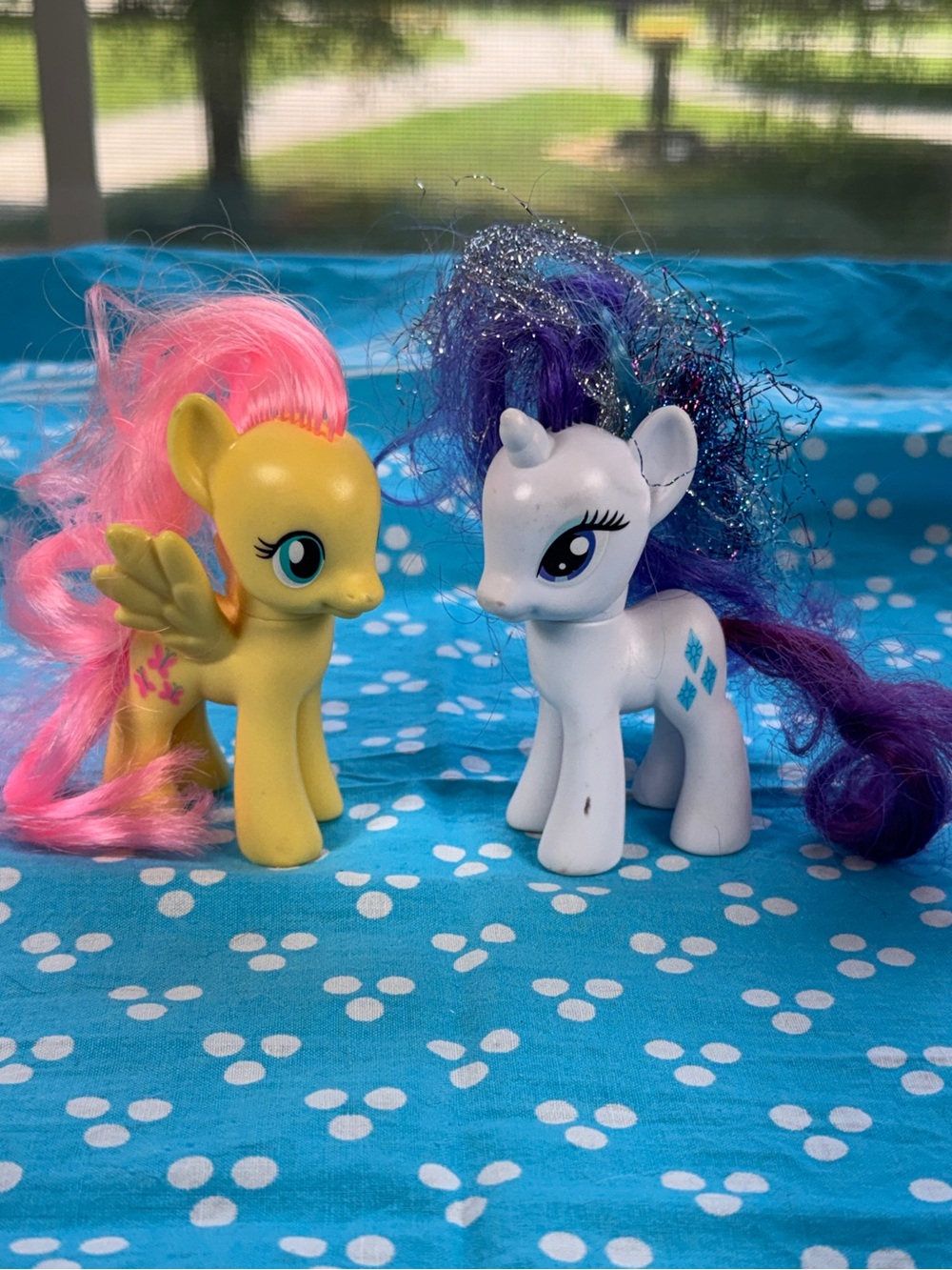 VTG My Little Pony G4 2010 - Fluttershy & Rarity